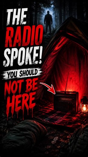 The Radio Said: LEAVE NOW… 😨” #scary #horror
