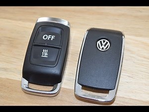 VW Volkswagen Remote Control battery change - EASY DIY