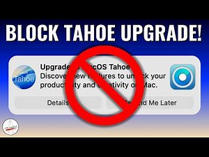 How to BLOCK macOS Tahoe Upgrade! OCLP & Supported Macs