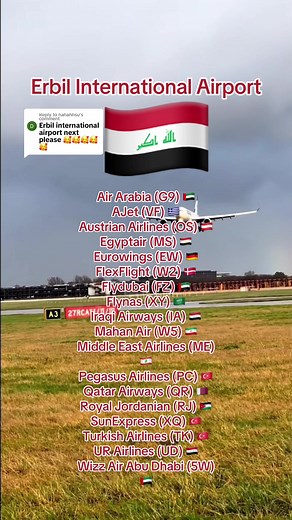 Erbil International Airport: Largest Airport in Iraq