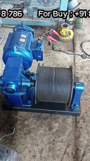 1 Ton Electric Winch Testing ⚡ Heavy Duty Lifting Machine | Buy Now