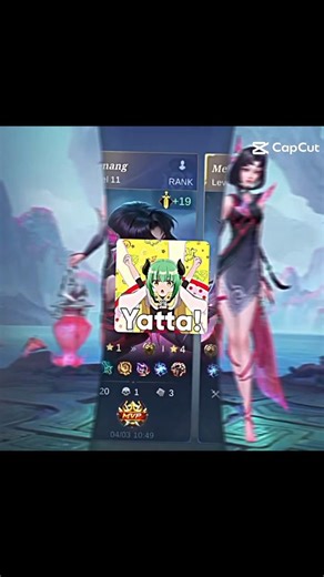 jj histori ml walaupun masih ge em yang penting je je #jjml #jjmlbb