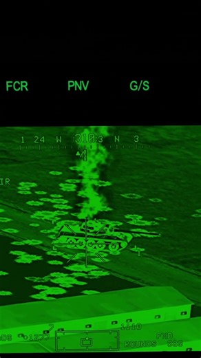 Tank Hunting in the Apache #shorts #dcs