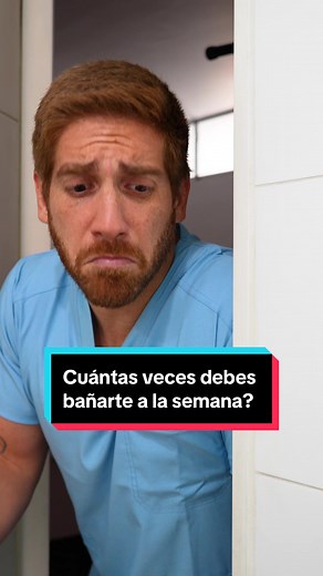 ¿Cuántas veces debes bañarte a la semana?