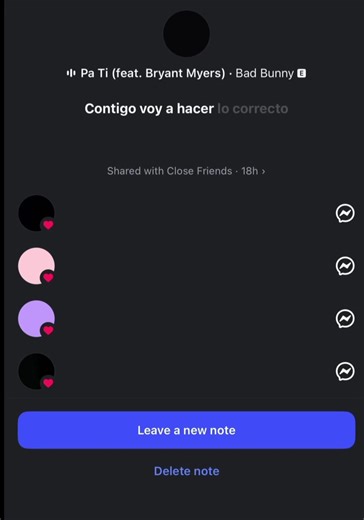 |song: pa ti- bad bunny, ft bryant myers🎧| #fyp #instagram #indirectas #notas #music