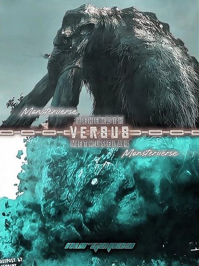Titanus Behemoth #vs Titanus Methuselah / Remake | #wisedit #monsterverse #godzillakingofthemonsters