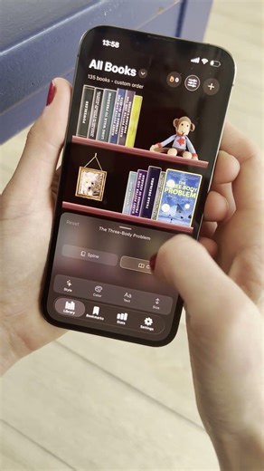 this bookshelf is not real its an app and i need everyone to know #booktok #shelfy #readingapp #book