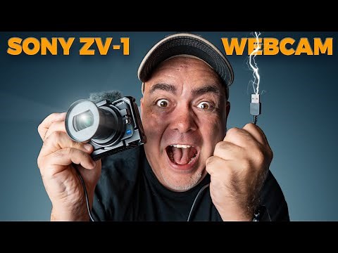 How to use the Sony ZV-1 as a USB WEBCAM