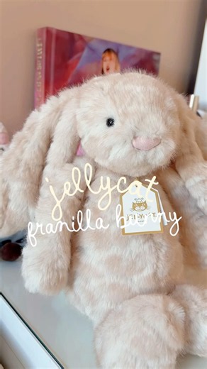 Jellycat Franilla Luxe Bunny Unboxing 🤍 Jellycat holiday 2026