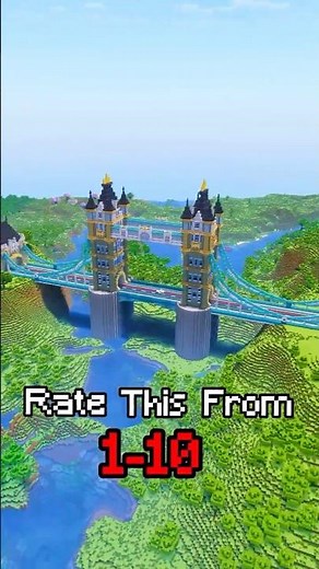 Build London Bridge 🇬🇧 #minecraft #london #minecraftbuilding