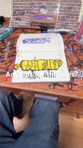 Quick throwie #graffiti #blackbook #art