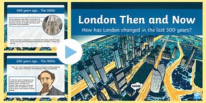 KS2 London Then and Now PowerPoint