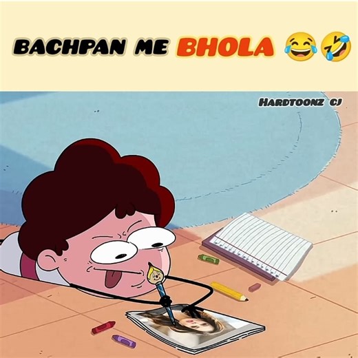 598K views · 22K reactions | Bachpan ke Din !朗藍 || Hardtoonz Cj || #animation #bachpan #funnymemes #reelkarofeelkaro #animated #cartoon #funnyvideos #reels, #trending #crazy #cartoon Follow_me_guys. | Hardtoonz Cj | Facebook