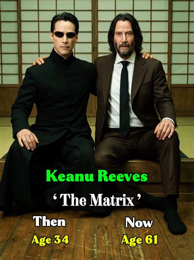 The Matrix Cast: Then and Now — From the Simulation to 2026 🕶️🟩#matrix #nostalgia #thenandnow #memories #keanureeves