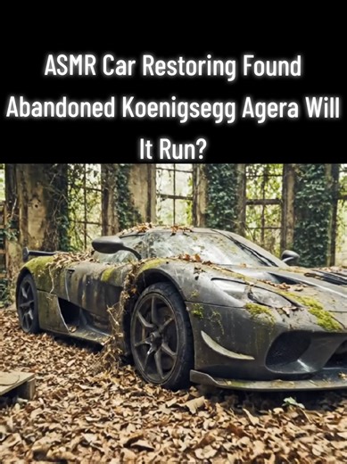 Restoring an Abandoned Koenigsegg Agera: Will It Run?
