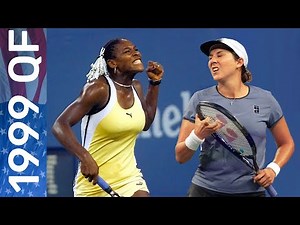 17-year-old Serena Williams vs Monica Seles | US Open 1999 Quarterfinal