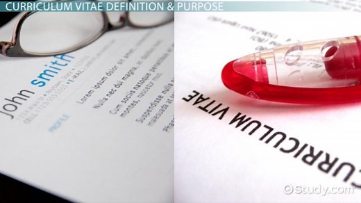 Curriculum Vitae | CV Definition, Structure & Purpose
