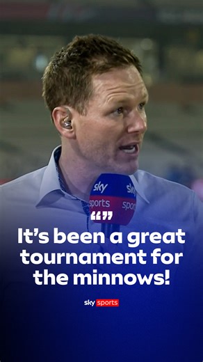 "The minnows are pushing the mainstays in the game!" 👊 Eoin Morgan full of praise for the expanded 20-team T20 World Cup 🗣️ | Sky Sports Cricket