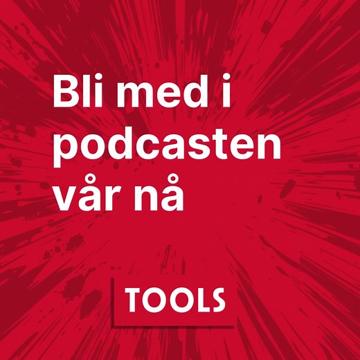 Vi drar i gang en ny runde med podcast. Er du håndverker og liker å prate? Send oss en DM og du kan vinne en verktøykasse fra Ampro til en verdi av 6875 kr | TOOLS AS