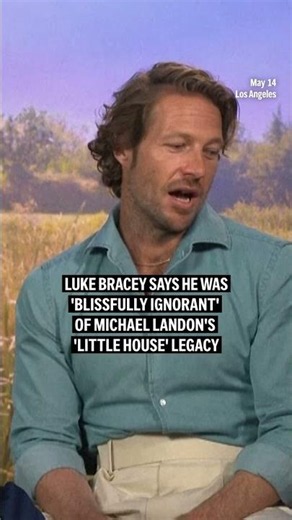 Luke Bracey says he was 'blissfully ignorant' of Michael Landon's 'Little House' legacy