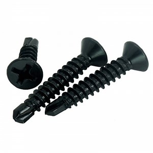 [Hot Item] Stainless Steel Black Oxide Phillips Countersunk Flat Head Screw Self-Drilling Tapping Screws