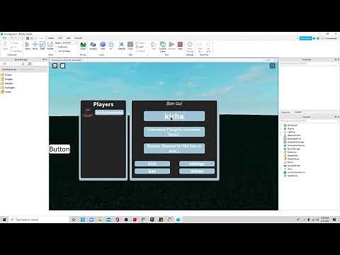 Roblox Studio Banned system | Roblox Studio Free Model