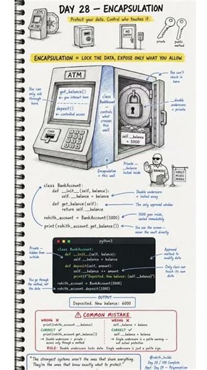 The Python trick that stops direct access to your data | Day 28/100