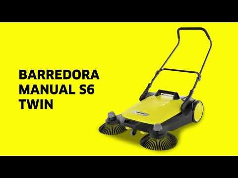 Unboxing Karcher - Barredora manual S6 TWIN