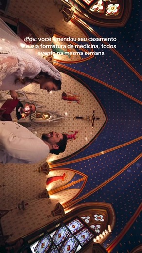 Casamento e formatura de medicina na mesma semana: como viver esse sonho