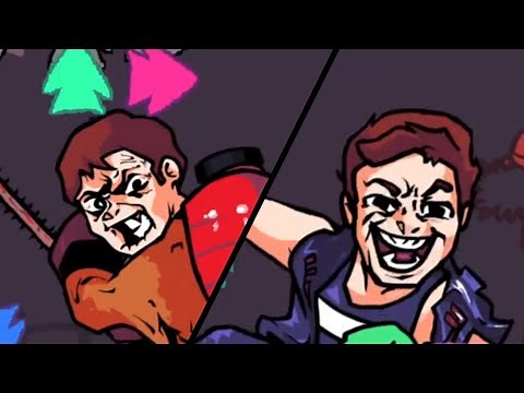 FNF Vs. Ourple Guy V2 Matpat - Lore (FC) (4k)