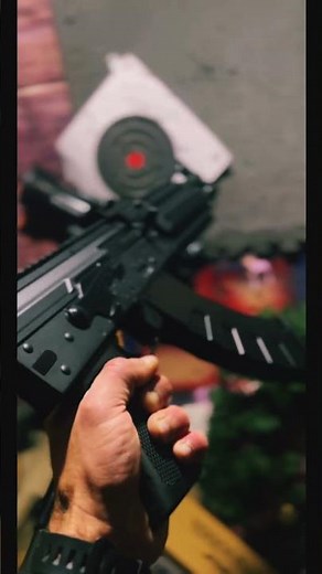 Custom Crossman Full-Auto AK1 — Silent but Savage. 🔥