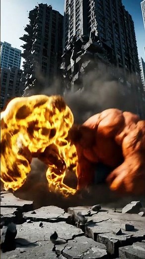 Golden Hulk vs The Thing — The Unstoppable Force Meets the Immovable Object