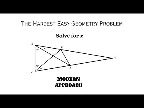 The Hardest Easy Geometry Problem (Langley Adventitious Angles), Reverse Engineering