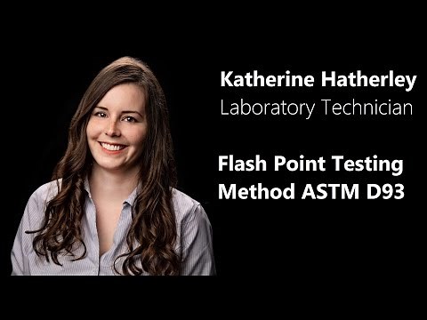 Flash Point Test Method ASTM D93 Pensky-Martens Closed Cup Tester