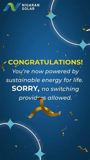 Welcome to lifetime clean energy with Nigaran Solar ☀️