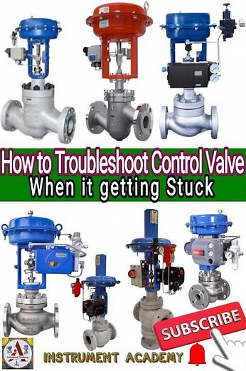 Troubleshooting of a Control Valve when it getting Stuck |Check of Control valve #InstrumentAcademy