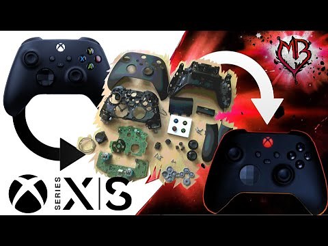 Comment démonter & customiser une manette xbox séries X/S (led/D-pad/ABXY)