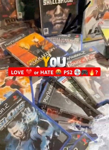 PS2 Nostalgia | Classics That Make You LOVE or HATE Gaming 🎮❤️ #ps2 #nostalgia #ps2games