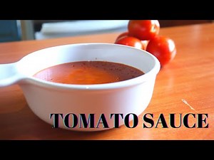 How we Make Simple Tomato Sauce at Home Without a Blender| Easy Homemade Tomato Sauce