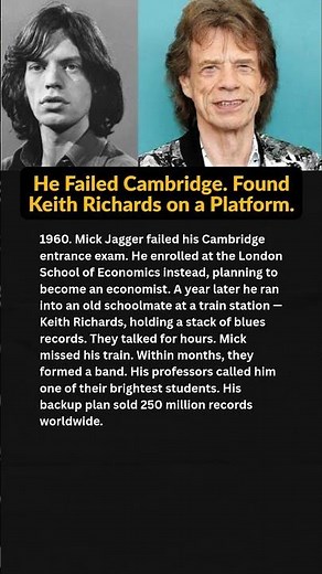 He Failed Cambridge. Found Keith Richards on a Platform.