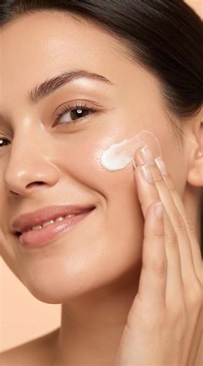 Animated Skincare Ad | Girl Applying Fairness Cream | Free to Use Footage