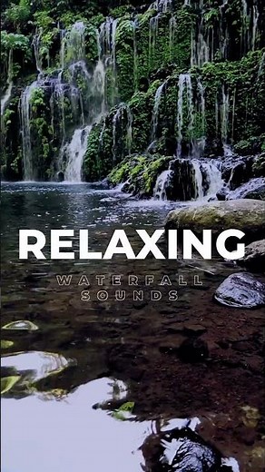 8 Hours of Relaxing Waterfall Sounds for Sleeping #sleep #asmr