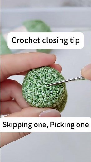 Crochet Closing Tip|How to crochet closing?tutorial for beginners #crochettips #beginnerfriendly