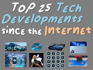 Top 25 Inventions since the Internet: 50 engaging slides handouts & more