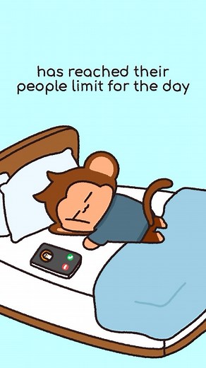 1.1M views · 27K reactions | I don’t do calls  Follow @chimpersofficial for more!! #funny #comedy #animated #animation #character #cute #art #illustration | Chimpers | Facebook