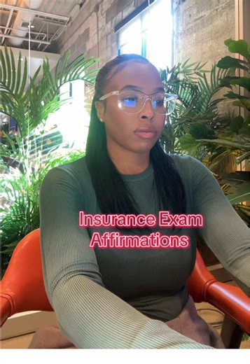 Insurance exam affirmations Consistency > Stress Save this and listen daily Your insurance career starts now ♥️#propertyandcasualty #insuranceagent #insurancebroker #womenininsurance #affirmations