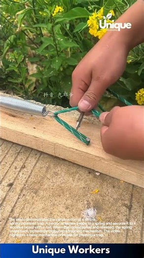 DIY Spring-Powered Trap: Simple and Effective Design