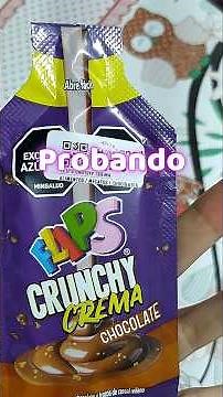 ¿Llegué tarde? Probando crema FLIPS CRUNCHY CREMA sabor chocolate
