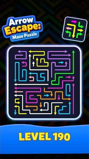 Arrow Escape: Maze Puzzle | Level 190