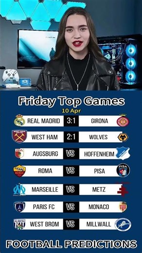 Don’t miss this match today!The script is already set.#realmadrid #roma #marseille #monaco #wolves